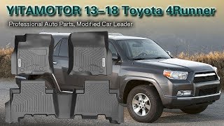 Yitamotor floor mats compatible for 2013-2018 toyota 4runner /
2014-2018 lexus gx460 purchase them on our official website:
http://bit.ly/2bxcjnb wanna watch...