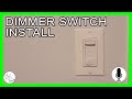 How to Install a Dimmer Switch (and Cure Your Blindness)