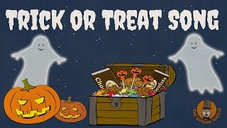 Trick or Treat Song | Halloween Songs for Kids | The Singing Walrus 