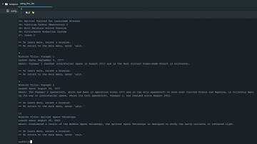 JPL Missions - CLI Gem Walkthrough Video