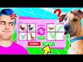 *PUPPY* DECIDES What I Trade In Adopt Me !! Roblox Adopt Me Trading... BUT I Got *HACKED* !!