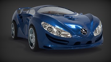 ZBrush 4r7 Zmodeler 3d modeling Car