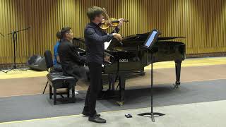 Ben Hancox &amp; Tony Ingham, played Sonata 1st. &amp; 2nd. Mvts., by Franck (1822-1890) - B19F2-2