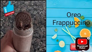 Oreo frappuccino recipe | easy recipe | Bts army universe✨✨