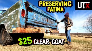 $25 Patina CLEAR COAT!!  Easy DIY LONGLASTING Top Coat  NO GREASY FINISH!  UTX