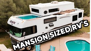 9.7  RV&#39;s That Put YOUR Mansion To SHAME