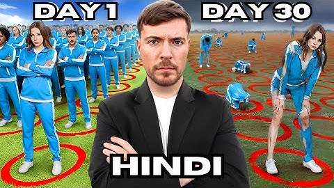 Part 2 Last To Leave Circle Wins $500,000 | Mr Beast Hindi