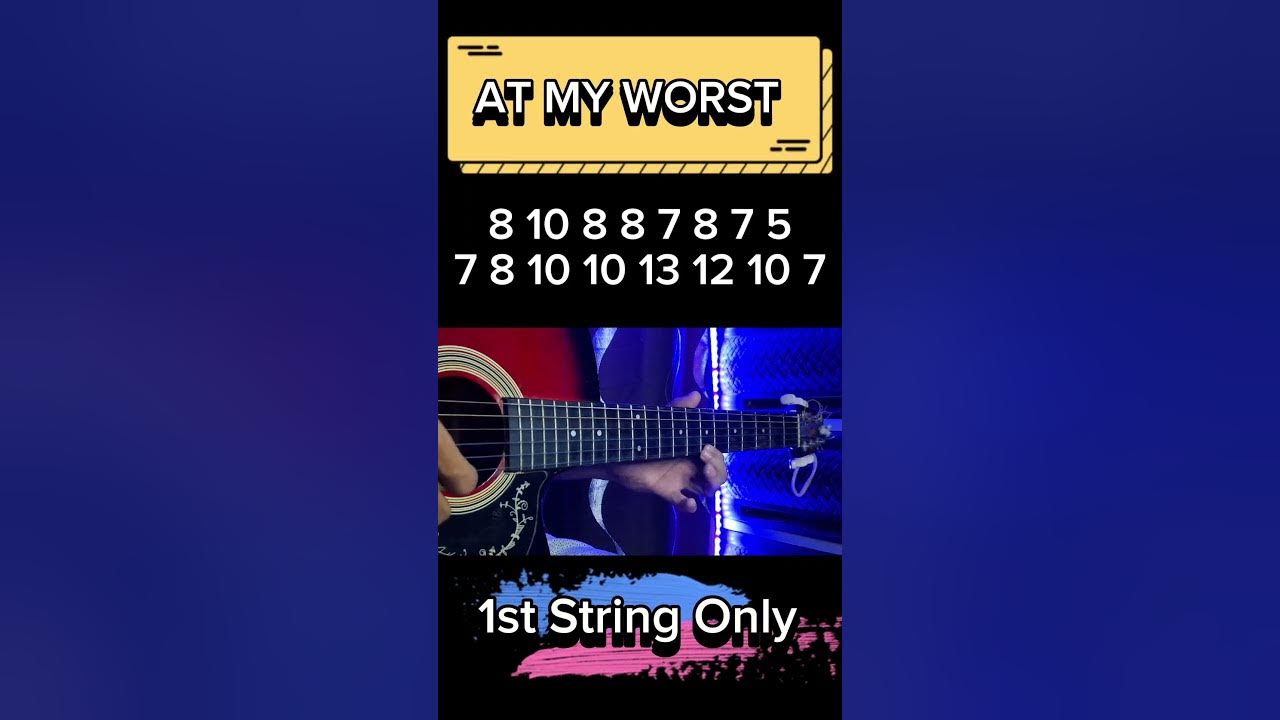 1 String At My Worst Guitar Tabs 1 String At My Worst Guitar Tabs