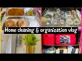 Home cleaning & organization vlog /spice drawer organisation