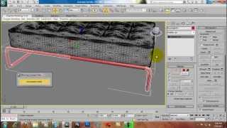 3ds max tutorial Sofa part 3