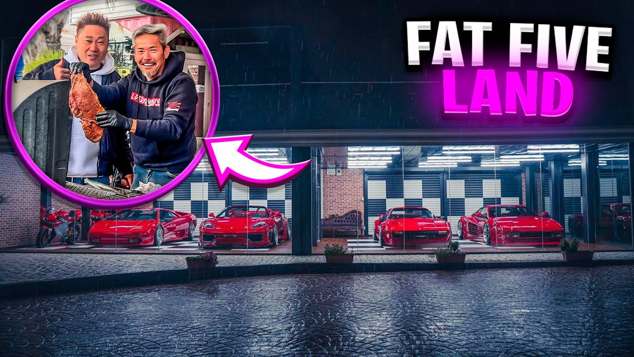 DAIGO SAITO CRIOU A DISNEY DO DRIFT - Fat Five Land - YouTube