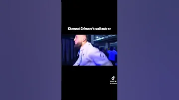 Walkout Of Khamzat Chimaev One Of The Best Fighters Reels Ufc Khamzatchimaev 