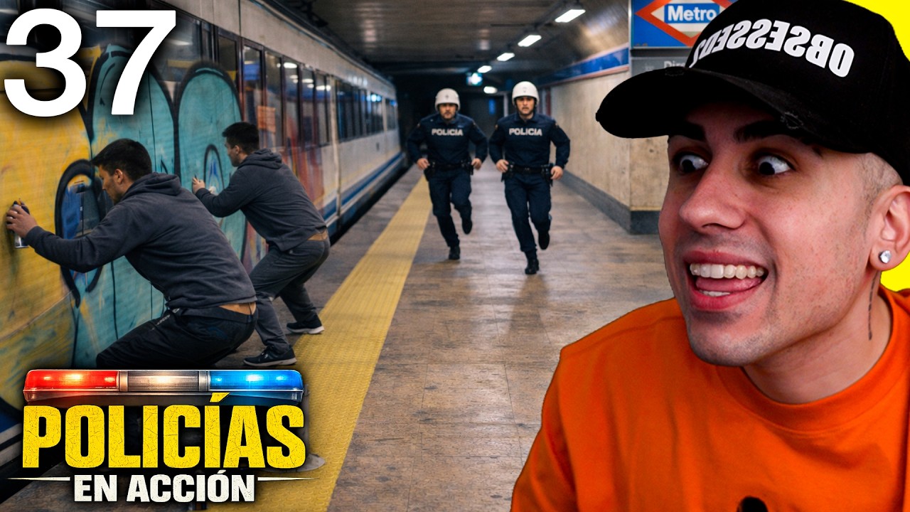 GRAFITEROS de MADRID, un DEMENTE AGR3SIVO y una CUSTODIA POLÉMICA 🚨 Policías en Acción #37