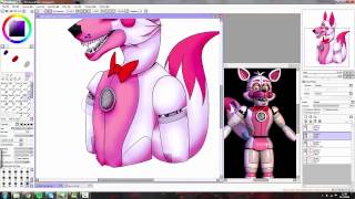 Speedpaint - [FNaF] Funtime Foxy