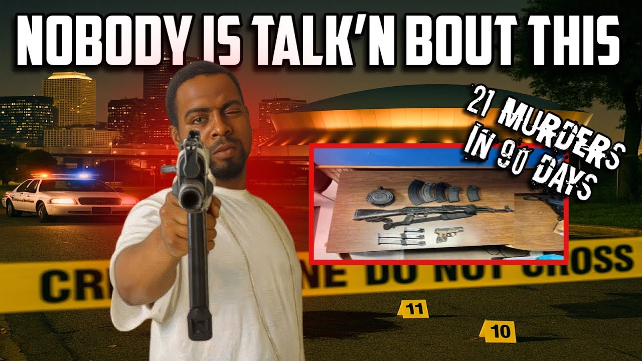 WHY IS NO ONE TALKING ABOUT WHATS GOING ON IN NEW ORLEANS