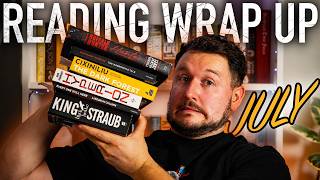 The MOST Books I've Read at One Time! | Monthly Reading Wrap Up | JULY
