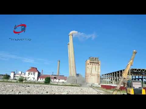 Demolare turnuri la Knauf Insulation Târnăveni