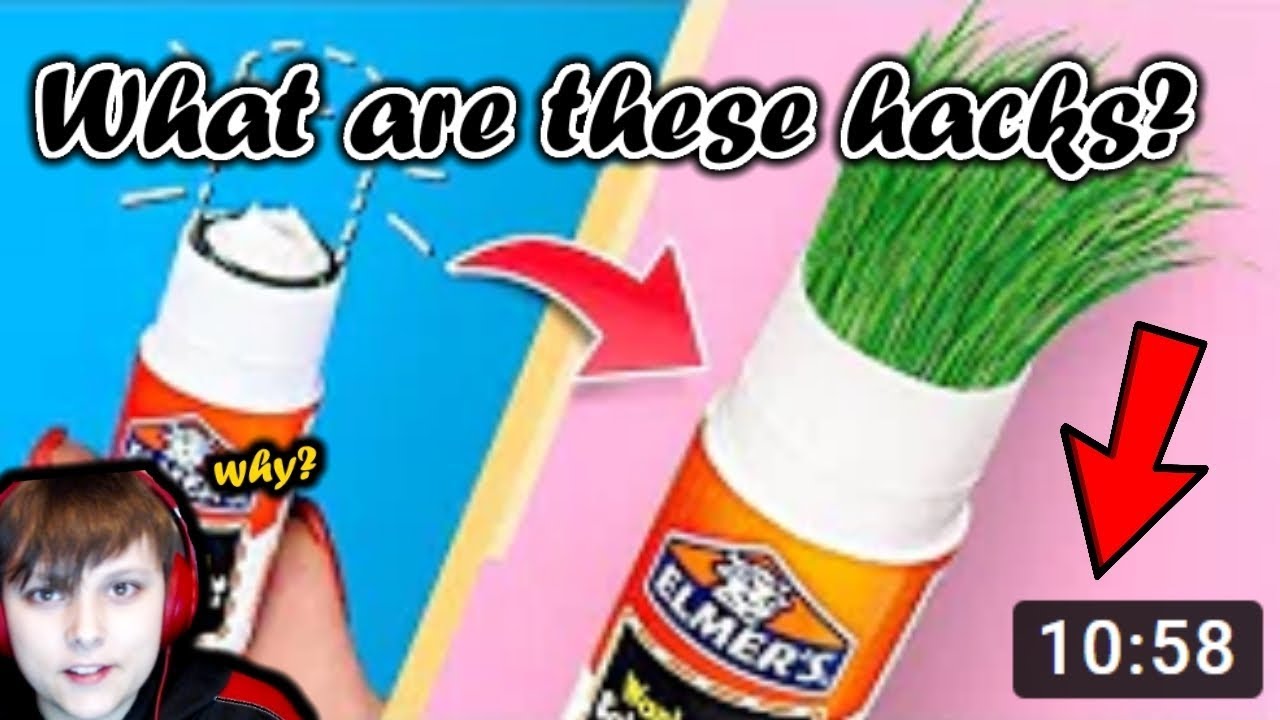 Troom Troom's life hacks are great. YouTube