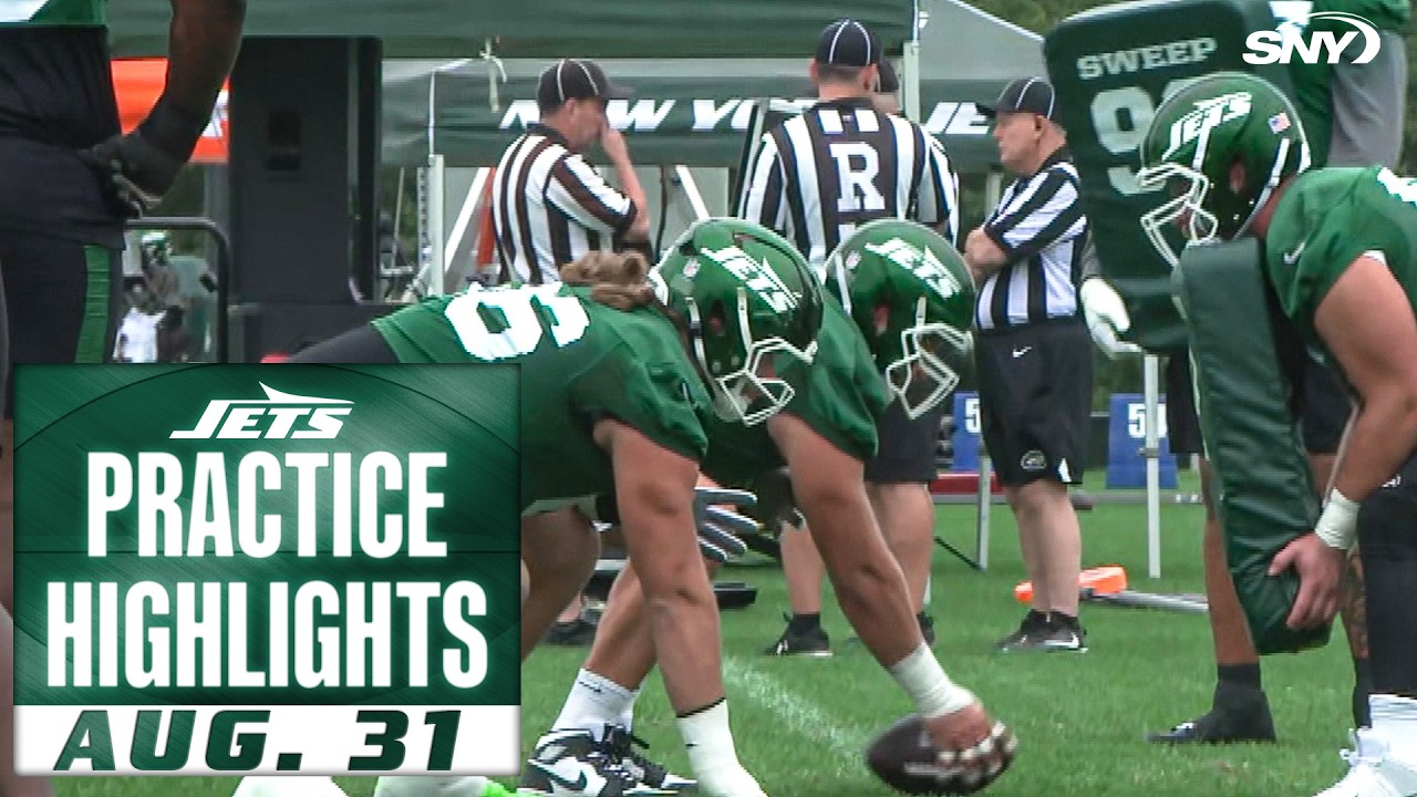 Jets Practice Highlights: Braelon Allen, Jelani Woods, Josh Myers, more