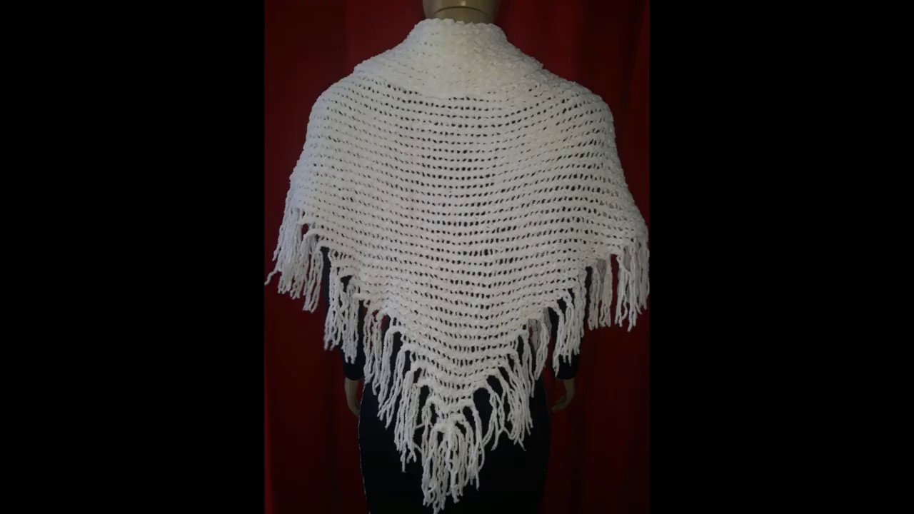 Chale no tear de 50 pregos (COMPLETO) MUITO FÁCIL