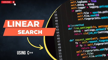 Linear Search in C++ | Linear Search in Arrays | Linear Search Algorithm