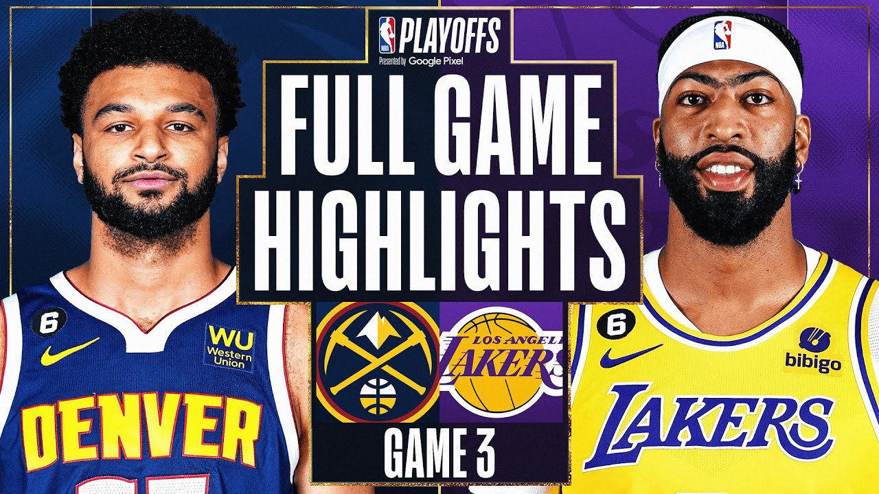 Onde assistir NBA: Los Angeles Lakers x Denver Nuggets – Jogo 2