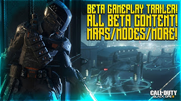 Black Ops 3 - BETA GAMEPLAY TRAILER - ALL GAMEMODES, MAPS & MORE!