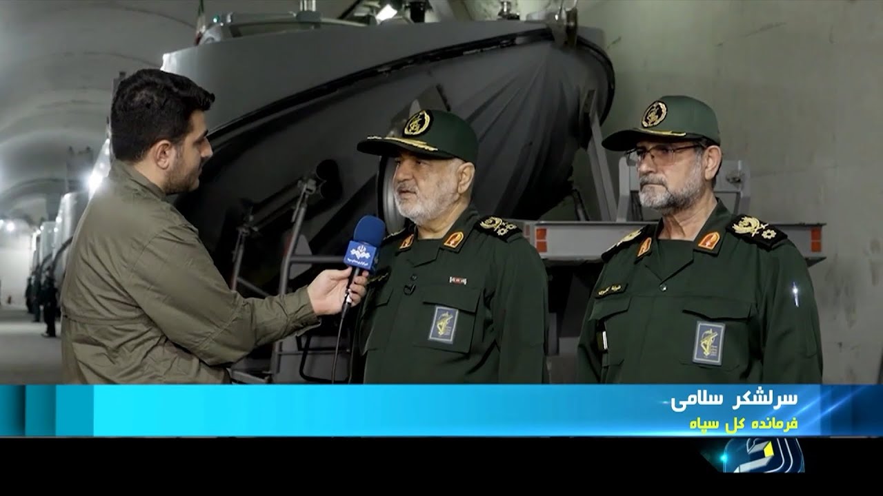 رونمایی از نخستین شهر زیرزمینی شناورهای موشکی سپاه