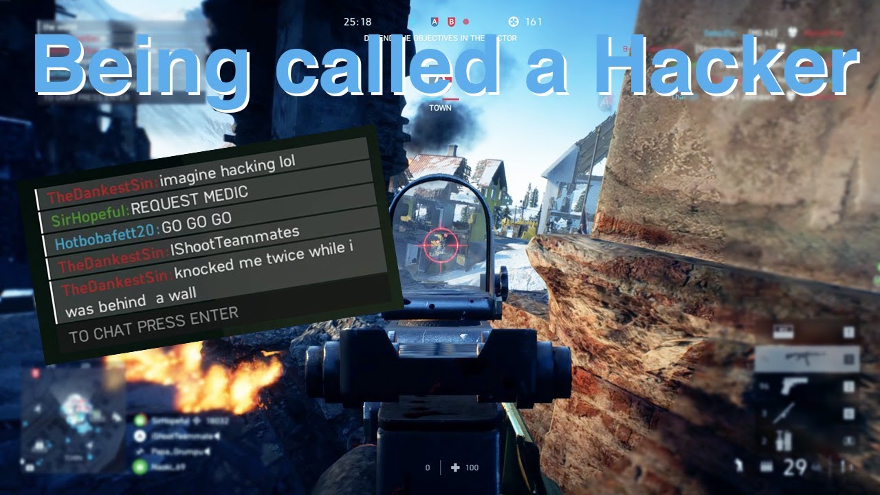 Imagine not knowing how spotting works in Battlefield V