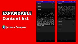 Expandable / Collapse List in Jetpack Compose: A Simple and Effective Jetpack compose Tutorial