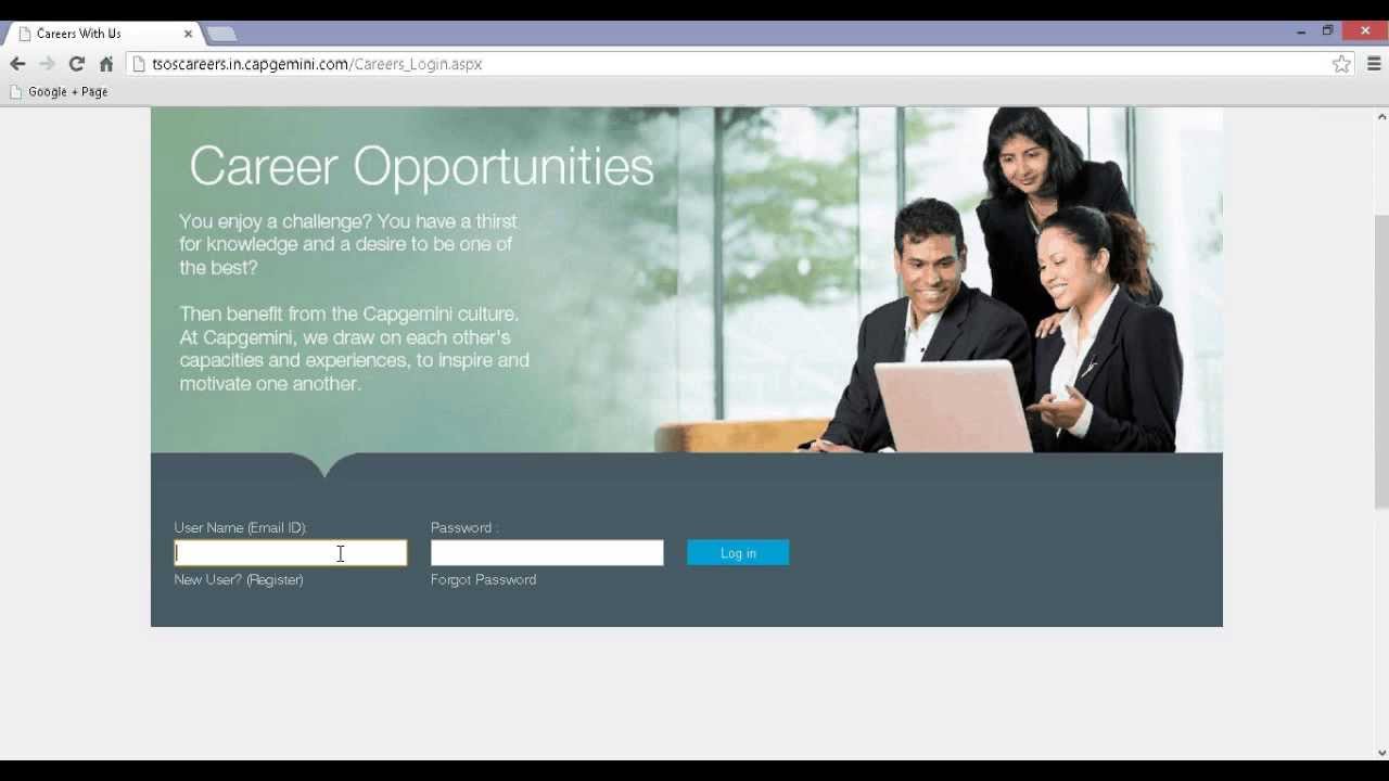 Capgemini Registration Tutorial YouTube Capgemini Registration Tutorial YouTube