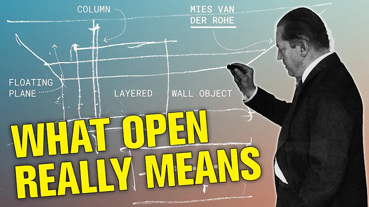 Mies van der Rohes OPEN PLANS