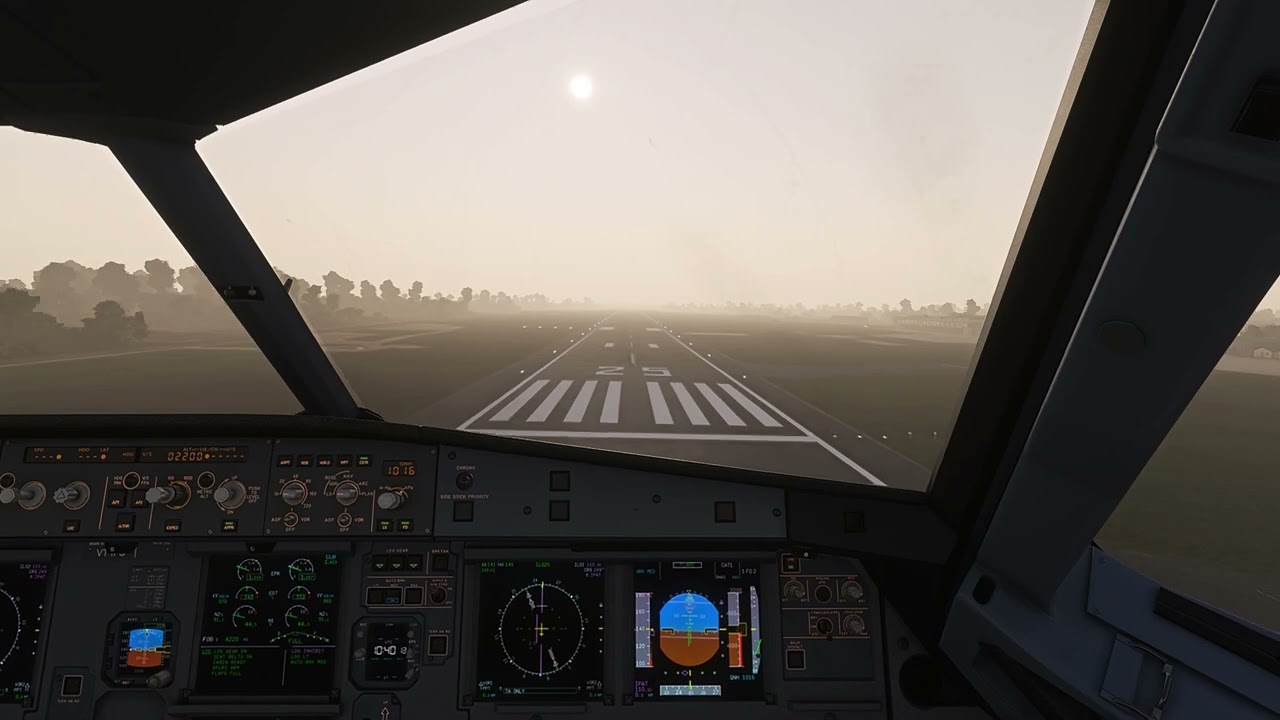 BUTTER LANDING | A320-232(WL) | PATNA RWY 25 (ILS) | FSREALISTIC PRO | MSFS 2020