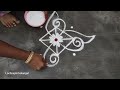 வைகாசி மாதம் ஸ்பெஷல் கோலம்//easy rangoli for daily kolam(3-3)dots//vaikasi madham special kolam