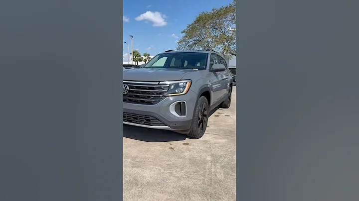 2025 Atlas in Pure Gray is silky smooth 🩶 #vw #atlas #vwusa #suvs #volkswagen #germancars #vwusa