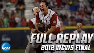 Alabama vs. Oklahoma: 2012 Women's College World Series | FULL REPLAY screenshot 3