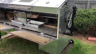 Lamb / pig grill - mobilna pecenjara