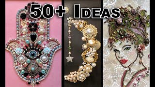 50 IDEAS TO UPCYCLE YOUR OLD JEWELRY INTO ART | ep 5