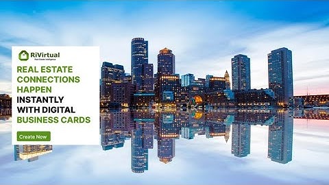 Transform Your Real Estate Networking with RiVirtual Digital Business Cards!