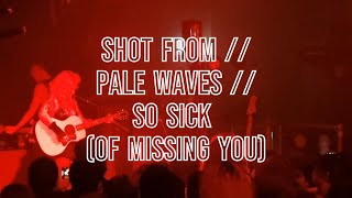 SHOT FROM // PALE WAVES // SO SICK (OF MISSING YOU) // LIVE AT PRYZM, KINGSTON 11/08/2022