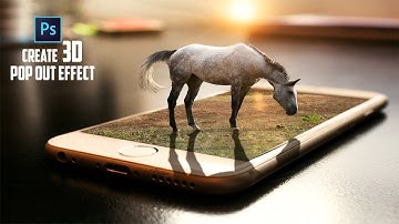 Photoshop Tutorial: How to Make 3D Pop Out Effect - Create Stunning 3D Effect