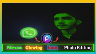 How to Make Neon Glowing Photo In PicsArt | How To Edit Glowing Photo | N A EDITZ screenshot 5