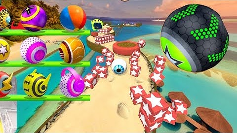 Going Balls Gameplay | Crazy Ball Rolling Challenge | Satisfying Android Game