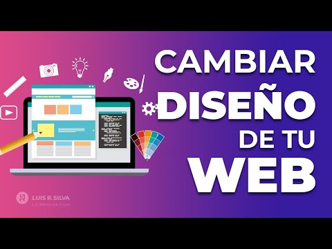 Video: Cómo Cambiar El Diseño Del Sitio