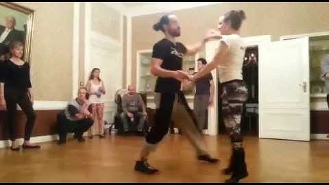 ZOUK DEMO by Jan & Anni - at Valentine