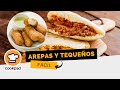 Arepas y tequeños venezolanos