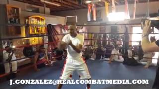 Celebrity DEVON ALEXANDER MEDIA DAY WORKOUT SHADOW BOXING 10/12/15! ALEXANDER VS MARTINEZ PBC ON ESPN! Profile