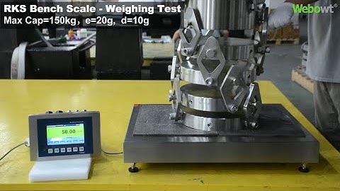 WEBOWT RKS-FW650 Flushable Digital Bench Scale  Weiging Test  - 150kg/10g