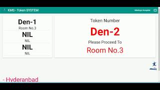 KMS Token / Queue Management System Software | For Hospitals, Banks, College, Schools & Govt Offices