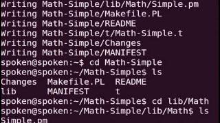 Perl Module Library (CPAN) - English